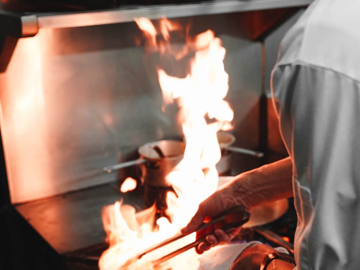 Cuisinier en cuisine professionnelle